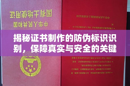 环江揭秘证书制作的防伪标识识别，保障真实与安全的关键