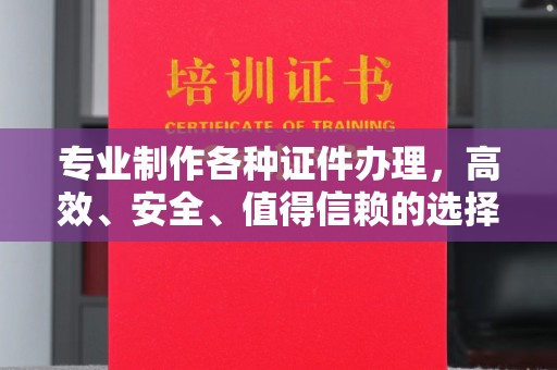 环江专业制作各种证件办理，高效、安全、值得信赖的选择
