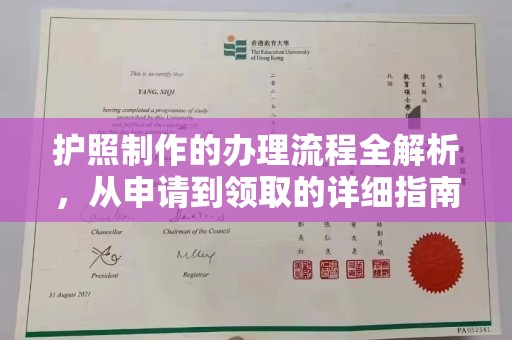 环江护照制作的办理流程全解析，从申请到领取的详细指南
