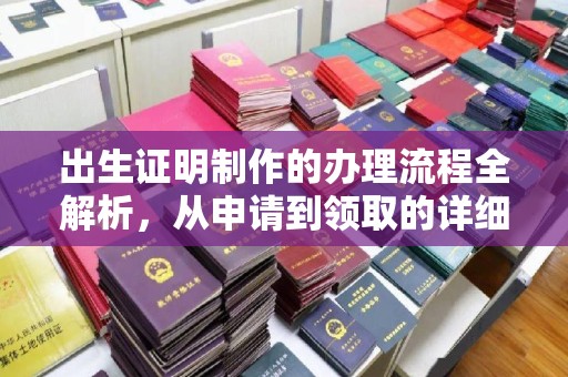 环江出生证明制作的办理流程全解析，从申请到领取的详细指南