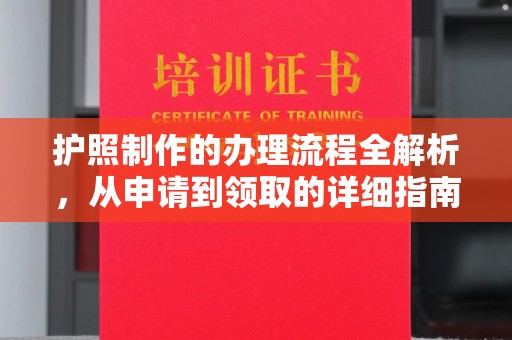环江护照制作的办理流程全解析，从申请到领取的详细指南