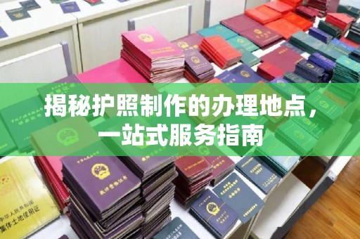 环江揭秘护照制作的办理地点，一站式服务指南