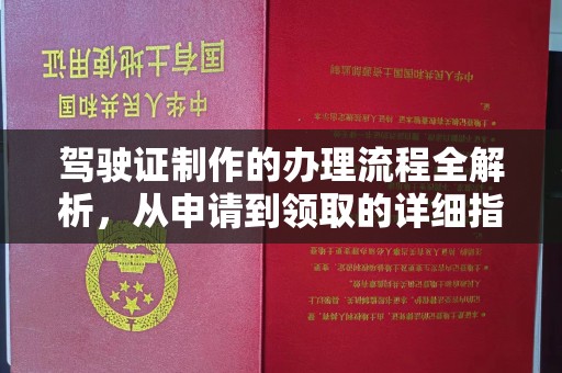 环江驾驶证制作的办理流程全解析，从申请到领取的详细指南