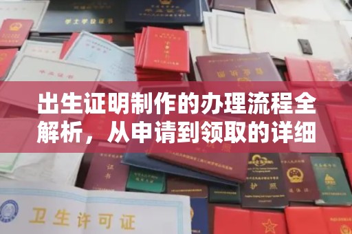 环江出生证明制作的办理流程全解析，从申请到领取的详细指南