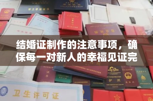环江结婚证制作的注意事项，确保每一对新人的幸福见证完美无瑕